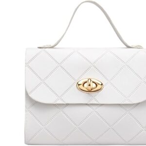 Bolsa transversal pequena, bolsa com fecho e alça para carteira feminina