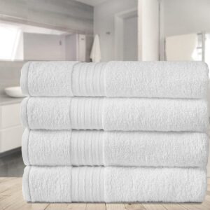 Kit 2 Toalhas Banhão Gigante para Hotel Grossa - Nobre (Branco)