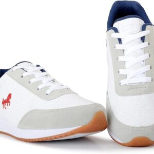Sapatênis Masculino Casual Polo Sapato Academia Branco Tênis BF Shoes